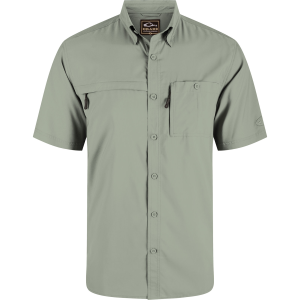 DRAKE Men's 8-Shot Flyweight Short Sleeve Shirt (AD9500) - Drake
