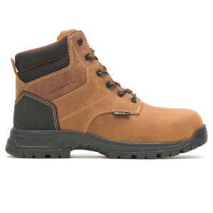 WOLVERINE Women's Piper 6in Composite-Toe Cashew Work Boots (W221032)