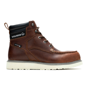 Wolverine Footwear WOLVERINE Men's Trade Wedge 6in Moc-Toe Steel-Toe Work Boots (W2311) - $139.95 at gritroutdoors.com