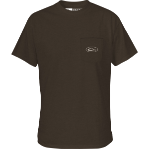 DRAKE Men's Old School Oval Short Sleeve T-Shirt (DT9600) - Drake