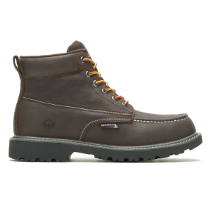 Wolverine Footwear WOLVERINE Men's Floorhand Moc Toe 6in Dark Coffee Work Boots (W230025) - $97.76 at gritroutdoors.com