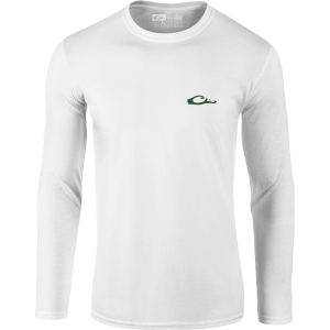 DRAKE Men's Icon Logo Long Sleeve Crew Shirt (DS9551) - Drake