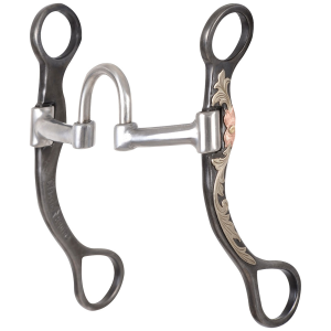 CLASSIC EQUINE Floral Scroll Tool Box Straight Shank 7.5in Bit (TBBIT37SS)