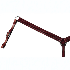 CIRCLE Y Tack BC-1 1/2in Shell Tool Straight Breast Collar (4280-2001) - Circle Y