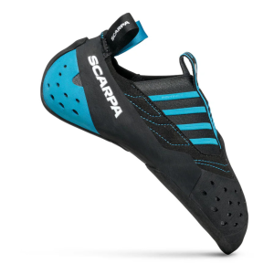 SCARPA Unisex Instinct S Black/Azure Climbing Shoes (70039/000-BlkAzr)