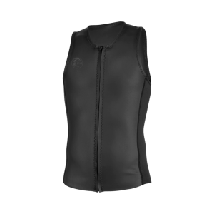 O'NEILL O'riginal 2mm Blk/Blk Front Zip Vest (5079-A00) - O'neill