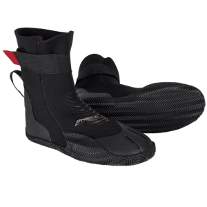 O'NEILL Youth Heat 3mm Round-Toe Black Booties (4974-002)