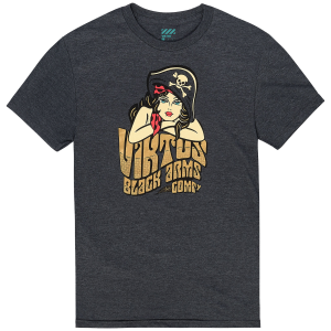 VIKTOS Men's Bonny Charcoal Heather Tee (18500) - Viktos