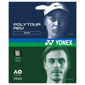 YONEX PolyTour Rev 130 200m 16G/1.30mm Tennis String Reel (PTGRV130-2)