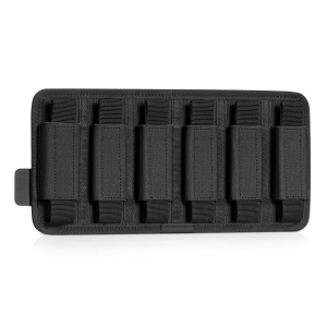 SAVIOR EQUIPMENT 6-Slot Obsidian Black Magazine Holder (MP-TNS-PISXSIX-BK)