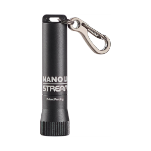Streamlight STREAMLIGHT Nano Light II 20 Lumens Black Keychain Flashlight (73020) - $20.99 at gritroutdoors.com