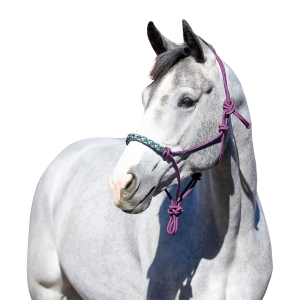 KENSINGTON PROTECTIVE PRODUCTS Clinician Rope Halter, Size: Horse (KCRH) - Kensington Protective Products