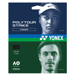 YONEX PolyTour Strike 120 17GA 12m Tennis String Set (PTGST120) - Yonex