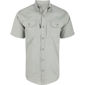 DRAKE Mens Wingshooter Trey Cotton Solid SS Shirt (DS2620) - Drake