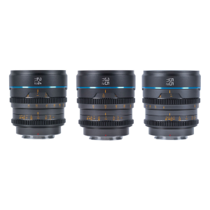 Sirui SIRUI Nightwalker Series 24/35/55mm Black T1.2 Cine Lens Set - $824.00 at gritroutdoors.com