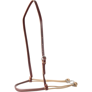 MARTIN SADDLERY Nylon Double Rope Noseband w/ Shrink Tube Cover (NBDROPES) - Martin Saddlery