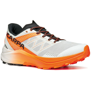 SCARPA Men's Spin Ultra 2 Ice/Orange Fluo Shoes (33068/352-IceOrgFluo)