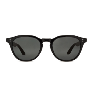 KAENON Pacifica Gloss Black/Gray 12% Polarized Sunglasses (083GLBKGN-G120)