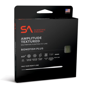 SCIENTIFIC ANGLERS Amplitude Black/Surf/Ivory Textured Bonefish Plus Taper Fly Line