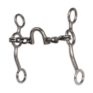 PROFESSIONAL'S CHOICE Equine Performance Long Shank Ported Chain Bit (EQB-410)
