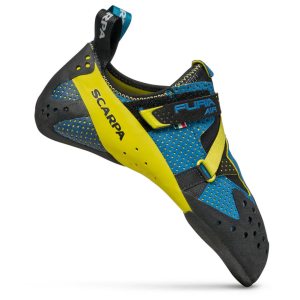 SCARPA Unisex Furia Air Baltic Blue/Yellow Climbing Shoes (70059/000-BbluYel)