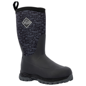 MUCK BOOT COMPANY Kids Rugged II Black/Mountain Terrain Print Boots (RG2002)