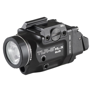 STREAMLIGHT TLR-8 HL-X Sub 1000 Lumen USB Multi-Fuel With Red Laser For Glock 43X/48 Mos / 43X/48 Rail Gun Light (69466)