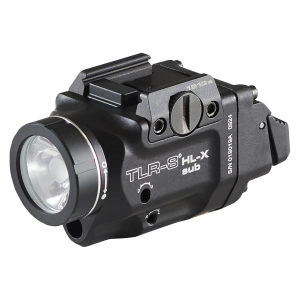 STREAMLIGHT TLR-8 HL-X Sub 1000 Lumen USB Multi-Fuel With Red Laser For 1913 Gun Light (69468)