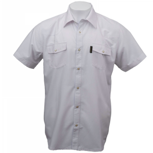 OUTBACK TRADING Men's Moab Western Snap Bamboo Short Sleeve Shirt (40314)