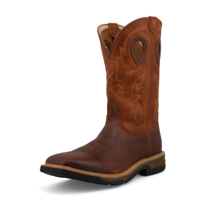 TWISTED X Men's 12in Western Ginger/Rust Work Boots (MXB0011)