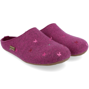 HAFLINGER Womens Farfalline Slippers - Haflinger