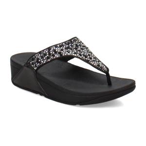 FITFLOP Womens Lulu Crystal-Mix Toe-Post Sandals (JL2)