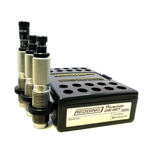 REDDING Premium Deluxe Die Sets for Rifle Cartridges w/STD Micrometer