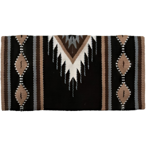 MUSTANG Del Rio 36in x 34in New Wool Blanket (5007)