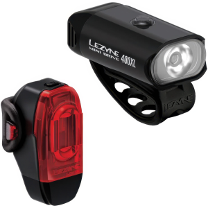 LEZYNE Mini Drive 400XL and KTV Drive+ Pair Light Set (1-LED-24P-V604)