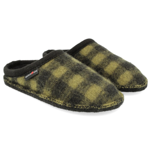HAFLINGER Plaid Slippers (312015) - Haflinger