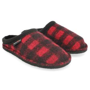 HAFLINGER Plaid Slippers (312015) - Haflinger