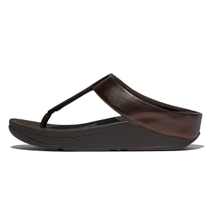 Fitflop FITFLOP Women's Fino Glitterdust Metallic Toe-Post Sandals (IK5) - $74.99 at gritroutdoors.com