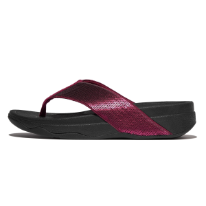 Fitflop FITFLOP Women's Surfa Sequin Toe-Post Sandals (E6M) - $43.99 at gritroutdoors.com