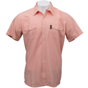 OUTBACK TRADING Men's Moab Western Snap Bamboo Short Sleeve Shirt (40314) - Outback Trading