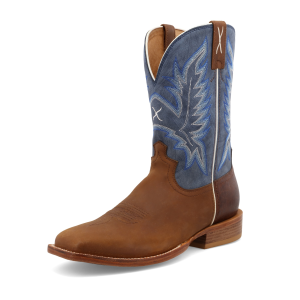 TWISTED X Men's 11in Tech X Cocoa/Denim Blue Boots (MXTL006)