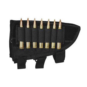 FOX OUTDOOR Black Rifle Butt Stock Cheek Rest (55) - Fox Outdoor