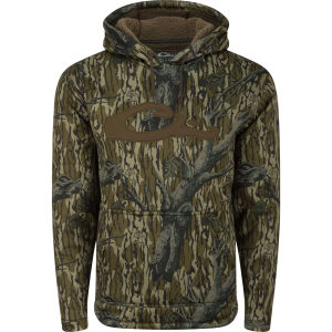Drake DRAKE Men's LST Silencer Fleece-Lined Hoodie (DW2880) - $98.99 at gritroutdoors.com