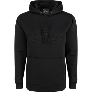 Drake DRAKE Men's Back Eddy Embossed Hoodie (DW2298) - $40.99 at gritroutdoors.com