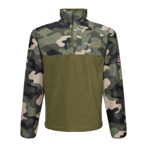 DRAKE Men's MST Quarter Zip Refuge Eqwader Jacket DW7355 - Drake