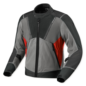 REV'IT! Men's Airwave 4 Black Motorcycling Jacket (FJT388-1010) - Rev'it!