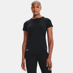 Under Armour UNDER ARMOUR Women's Tactical Tech Black Short Sleeve Shirt (1343357-001) - $26.52 at gritroutdoors.com