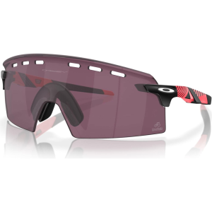OAKLEY Encoder Strike Vented Giro Pink Stripes Frame/Prizm Road Black Lenses Sunglasses (OO9235-1639) - Oakley