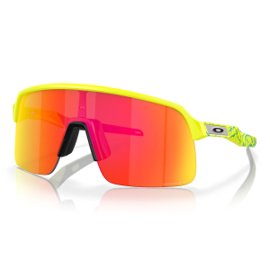 OAKLEY Sutro Lite Inner Spark Matte Tennis Ball Yellow Frame/Prizm Ruby Lenses Sunglasses (OO9463-6739)