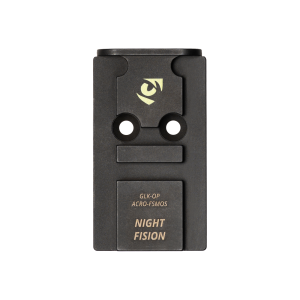 NIGHT FISION Optic Mounting Plate for Glock MOS to ACRO P-2 Footprint (GLK-OP-ACRO-FSMOS)
